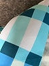 Unbranded 100% Polyester Color Block Blue Long Sleeve Blouse Size M - photo 7