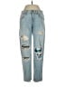 Carmar 100% Cotton Graphic Blue Jeans Size 23 waist - photo 1