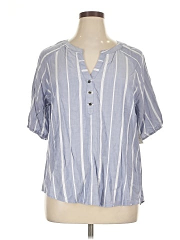 retrology Short Sleeve Blouse (view 1)