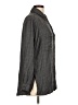 A New Day 100% Rayon Houndstooth Gray Long Sleeve Button-Down Shirt Size L - photo 4