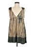 CALVIN KLEIN JEANS Tan Sleeveless Blouse Size M - photo 1