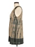 CALVIN KLEIN JEANS Tan Sleeveless Blouse Size M - photo 5
