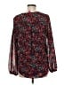 Vince Camuto 100% Polyester Red Long Sleeve Blouse Size M - photo 2