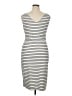 Bravissimo Stripes Ivory Cocktail Dress Size 16 - photo 2