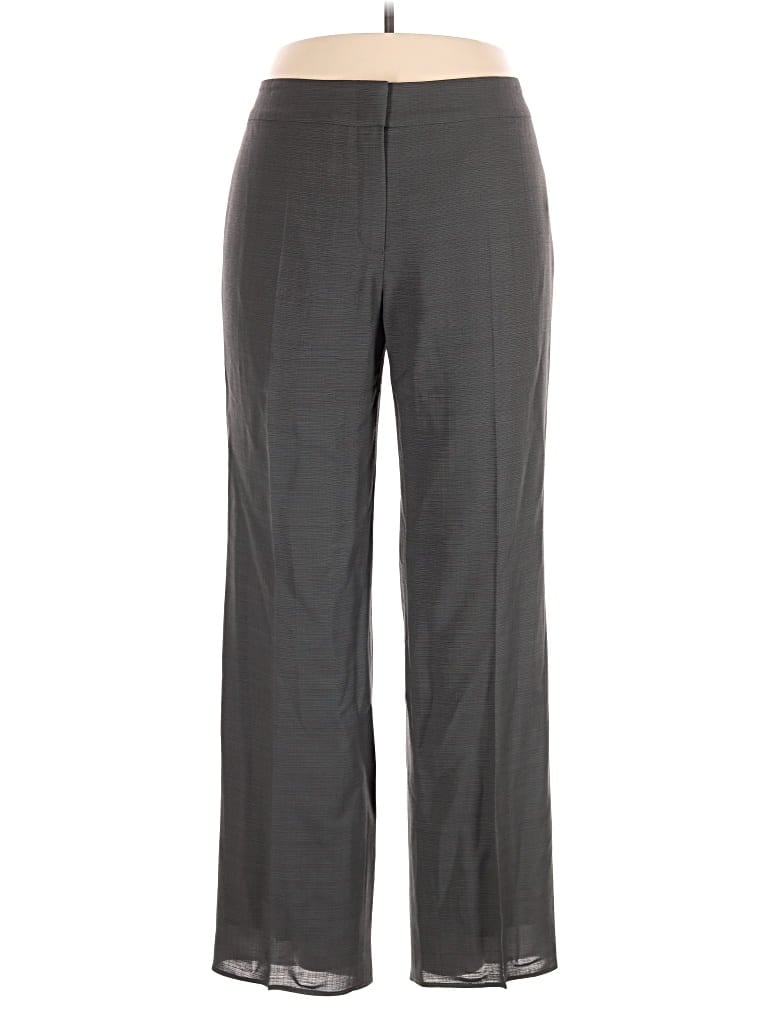 Pre-owned Escada Dress Pants In Gray
