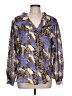 Dividends Blue Long Sleeve Blouse Size 12 - photo 1