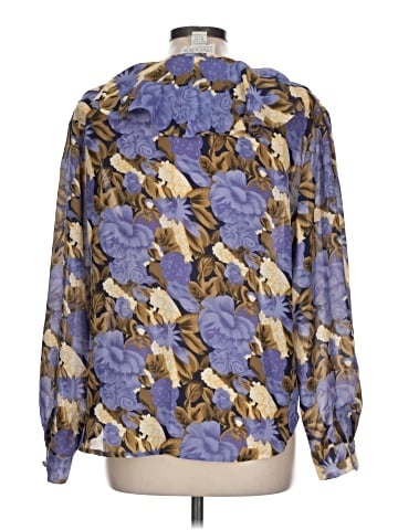 Dividends Long Sleeve Blouse (view 2)