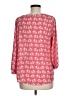 Pixley 100% Polyester Pink 3/4 Sleeve Blouse Size M - photo 2