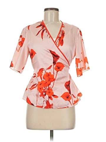 Ted Baker London Short Sleeve Blouse (view 1)
