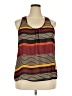 Zenobia Brown Sleeveless Blouse Size 2X - photo 1