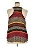 Zenobia Brown Sleeveless Blouse Size 2X - photo 2