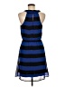 H&M 100% Polyester Stripes Blue Casual Dress Size 6 - photo 2