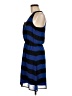 H&M 100% Polyester Stripes Blue Casual Dress Size 6 - photo 5
