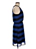 H&M 100% Polyester Stripes Blue Casual Dress Size 6 - photo 4
