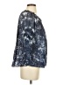 LoveShackFancy 100% Cotton Blue 3/4 Sleeve Blouse Size XS - photo 4
