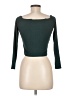 Shein 100% Polyester Green 3/4 Sleeve T-Shirt Size 6 - photo 2