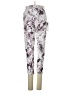Balance Collection Floral Purple Active Pants Size S - photo 1