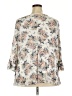 Papermoon Ivory 3/4 Sleeve Blouse Size 2X - photo 2