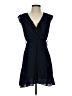 Pink Lily 100% Polyester Solid Blue Cocktail Dress Size S - photo 1