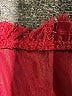Unbranded 100% Polyester Burgundy Long Sleeve Blouse Size XL - photo 7