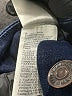 7 For All Mankind Chevron-herringbone Blue Jeans Size 24 waist - photo 8