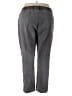 Basic Editions Solid Gray Casual Pants Size 2X - photo 2