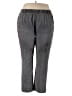 Basic Editions Solid Gray Casual Pants Size 2X - photo 1