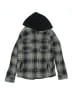 Assorted Brands 100% Polyester Plaid Black Jacket Size 10 - photo 1