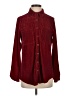 Umgee 100% Polyester Burgundy Long Sleeve Blouse Size S - photo 1