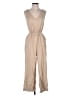 Universal Thread Solid Tan Jumpsuit Size S - photo 1
