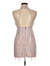 Dress Forum 100% Polyester Tan Cocktail Dress Size M - photo 2