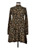 Acting Pro Animal Print Brown Casual Dress Size M - photo 1