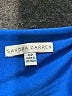 Sandra Darren Paisley Blue Cocktail Dress Size 8 (petite) - photo 7