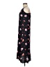 Just Floral Black Casual Dress Size M - photo 5