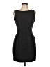 Unbranded Solid Black Casual Dress Size 10 - photo 1