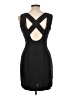 Unbranded Solid Black Casual Dress Size 10 - photo 2