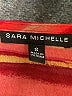 Sara Michelle 100% Polyester Orange Sleeveless Blouse Size S - photo 7