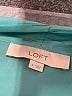 Ann Taylor LOFT 100% Polyester Teal Sleeveless Blouse Size S - photo 7