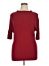 August Max Woman Red Pullover Sweater Size 1X - photo 1