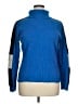 T by Talbots 100% Polyester Color Block Blue Turtleneck Sweater Size XL - photo 1