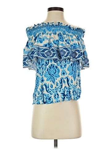 Plenty By Tracy Reese Short Sleeve Blouse (view 1)