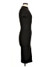 Popular 21 Solid Black Casual Dress Size M - photo 4