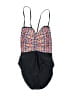 Popina Graphic Black One Piece Swimsuit Size S - photo 1