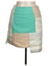 Rehab 100% Polyester Color Block Teal Green Casual Skirt Size M - photo 1