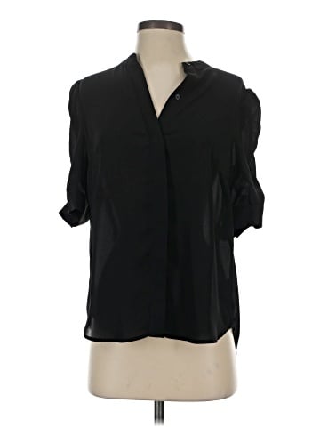 Pale Sky Short Sleeve Blouse (view 1)
