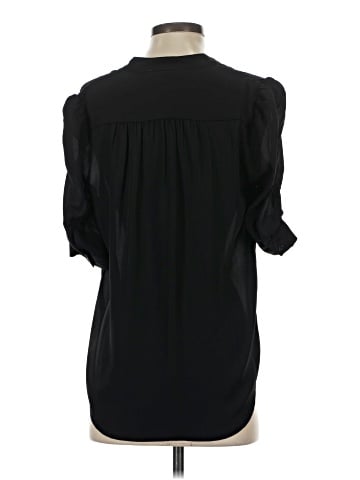 Pale Sky Short Sleeve Blouse (view 2)