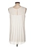 Halogen 100% Viscose Ivory Sleeveless Top Size L - photo 2