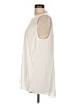 Halogen 100% Viscose Ivory Sleeveless Top Size L - photo 5