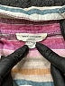 BeachLunchLounge Stripes Pink Short Sleeve Button-Down Shirt Size XS - photo 7