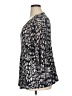 Roz & Ali Black 3/4 Sleeve Top Size XL - photo 5